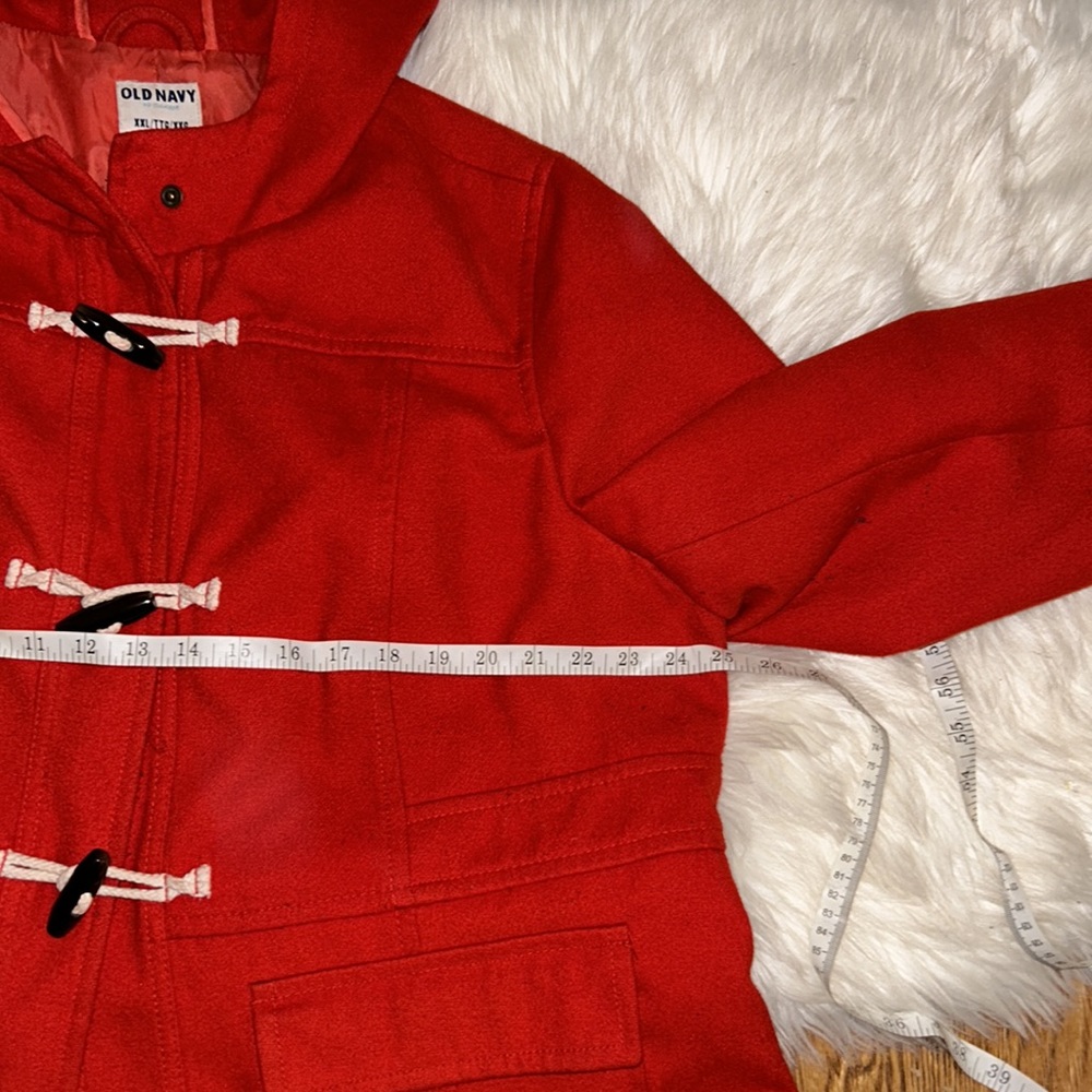 Old navy red peacoat plus size xxl - Picture 4 of 8